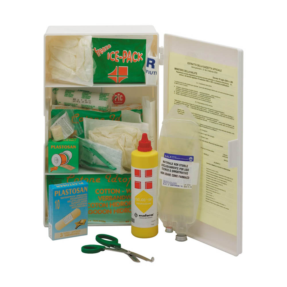 Boxes and Cabinets - Intermed Rc Cabinet With 3 Compartments And 2 Internal Shelves For First Aid