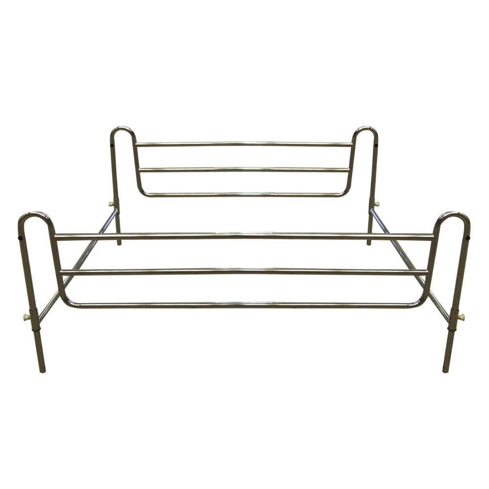 Hospital bed rails - Intermed Universal Folding Hospital Bed Rails In Steel