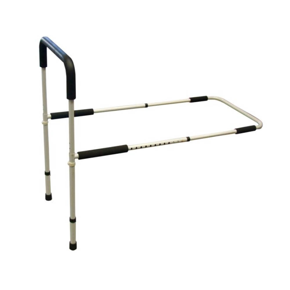 Hospital bed rails - Intermed Single Bed Rail With Adjustable Legs For Hospitalization