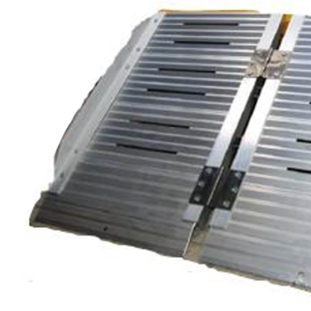 Ramps for the disabled - Intermed Rampa Per Disabili Chiudibile A Libro 180cm Antiscivolo Trasportabile