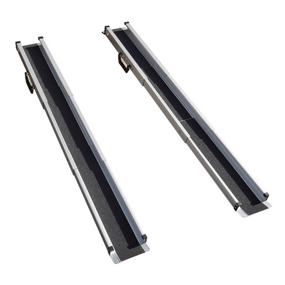 Ramps for the disabled - Intermed Pair Of 213cm Non-slip Telescopic Ramps For The Disabled