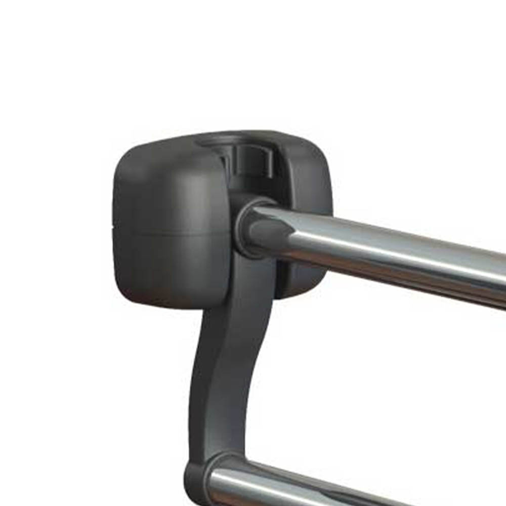Grab bars for bathroom - Intermed Lux Folding Handle For Bathroom And Toilet In Stainless Steel