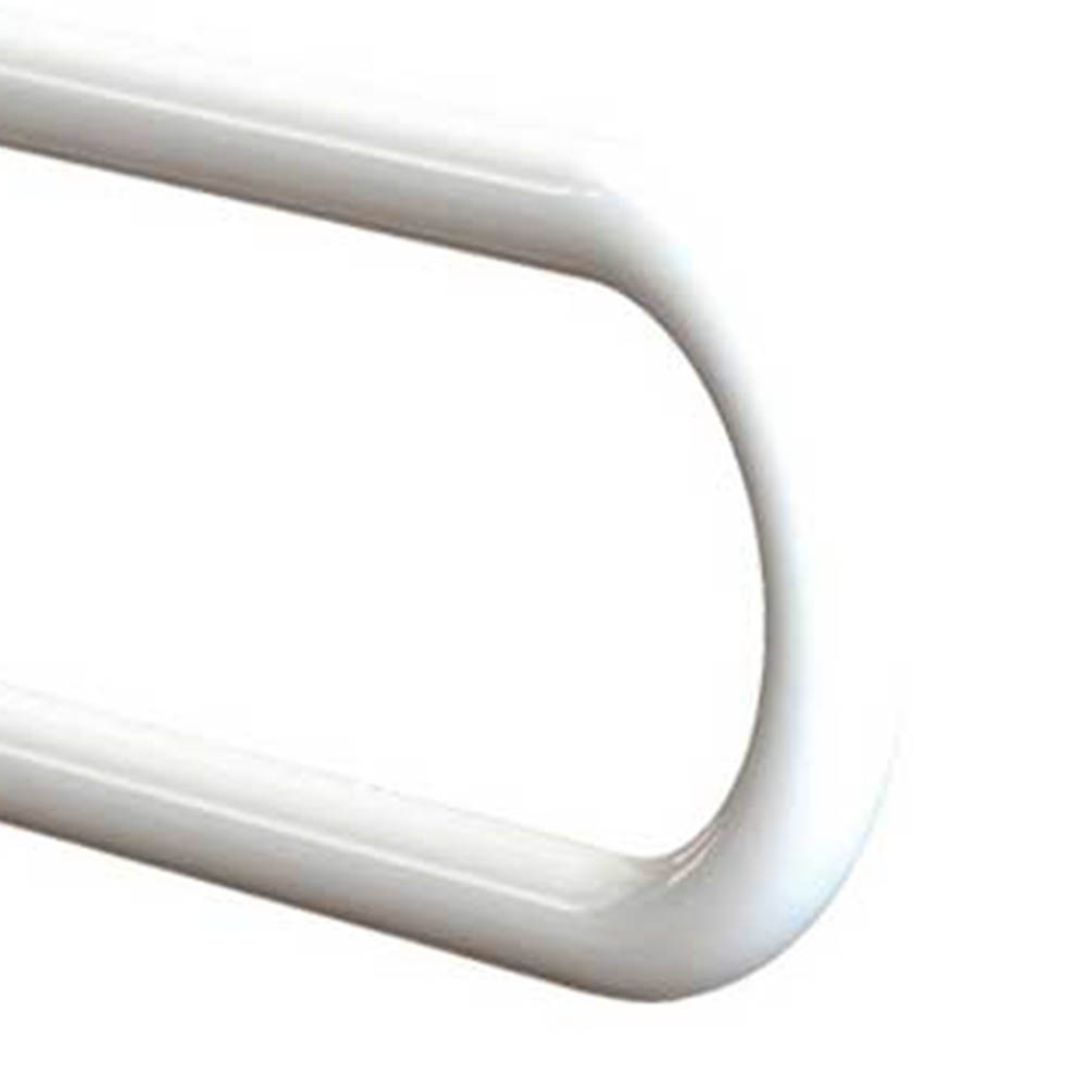 Grab bars for bathroom - Intermed Lux Folding Handle For Bathroom And Toilet In White Steel