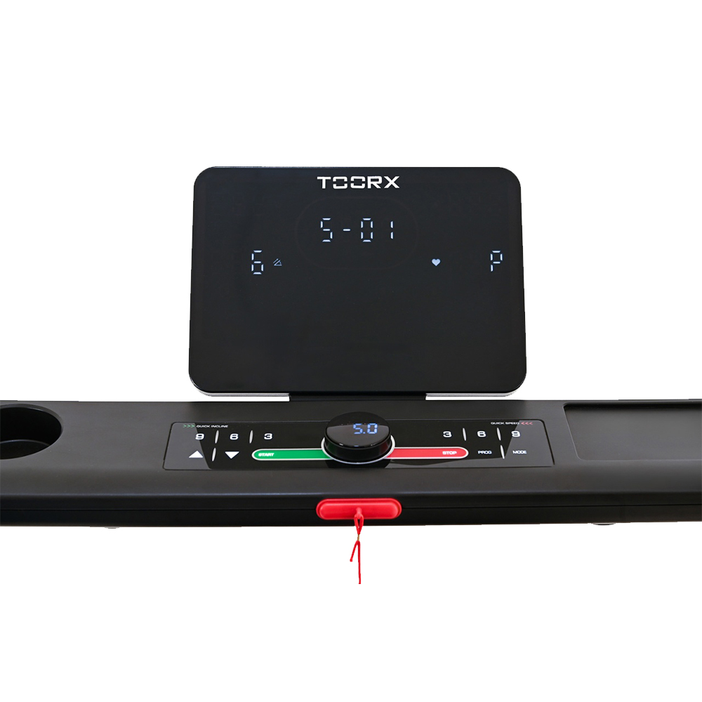 Tapis Roulant - Toorx Traveller Hrc Treadmill With Electric Incline, App Ready 3.0