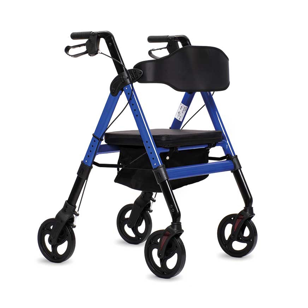 Rollator Walkers - Intermed Tula Bariatric Folding Rollator Walker, 204kg Capacity