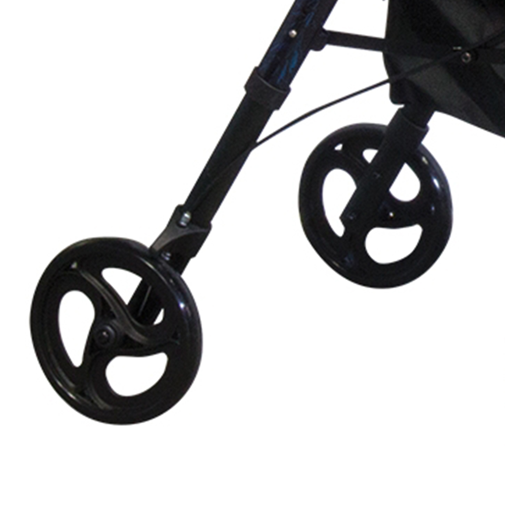 Rollator Walkers - Intermed Toronto Folding Rollator Walker With Brakes And Seat