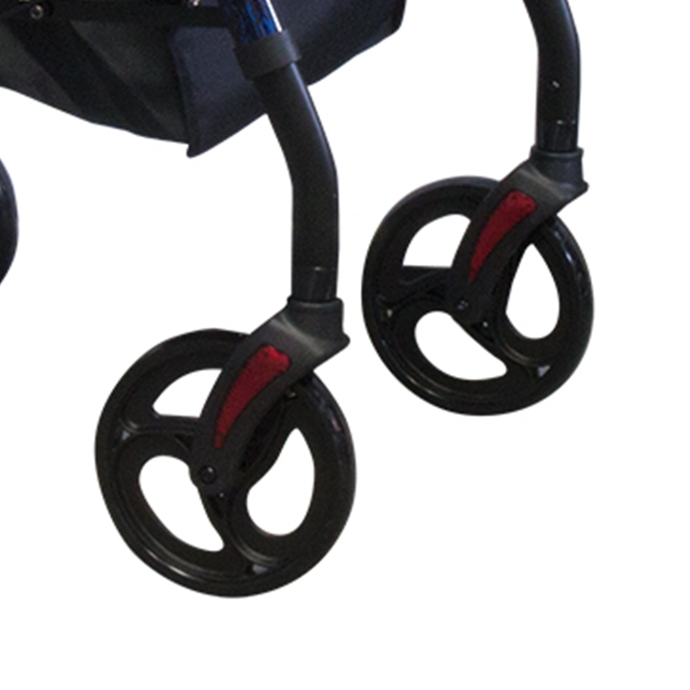 Rollator Walkers - Intermed Toronto Folding Rollator Walker With Brakes And Seat