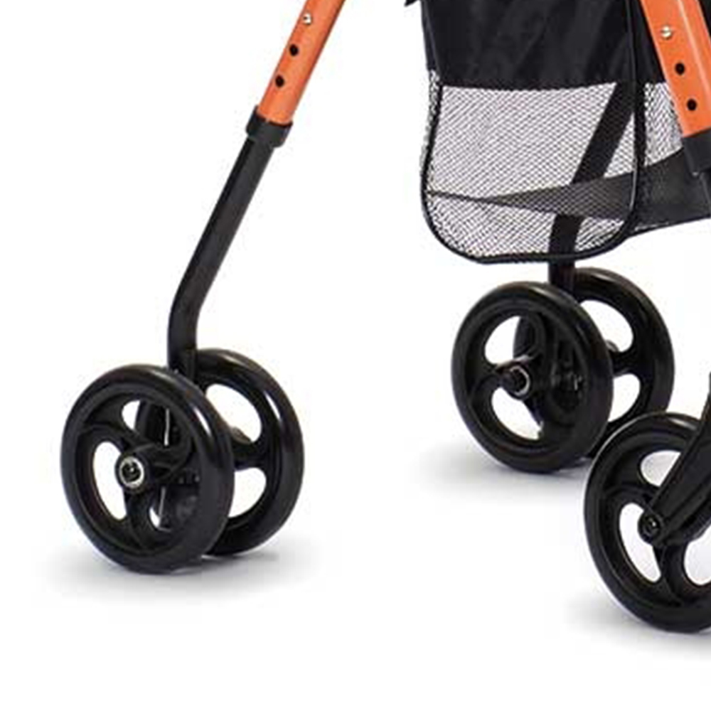Rollator Walkers - Intermed Paris Top Folding Rollator Walker With Seat