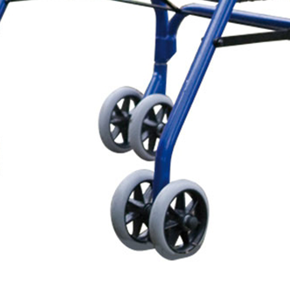 Rollator Walkers - Intermed Paris Folding Rollator Walker For The Elderly And Disabled With 4 Wheels