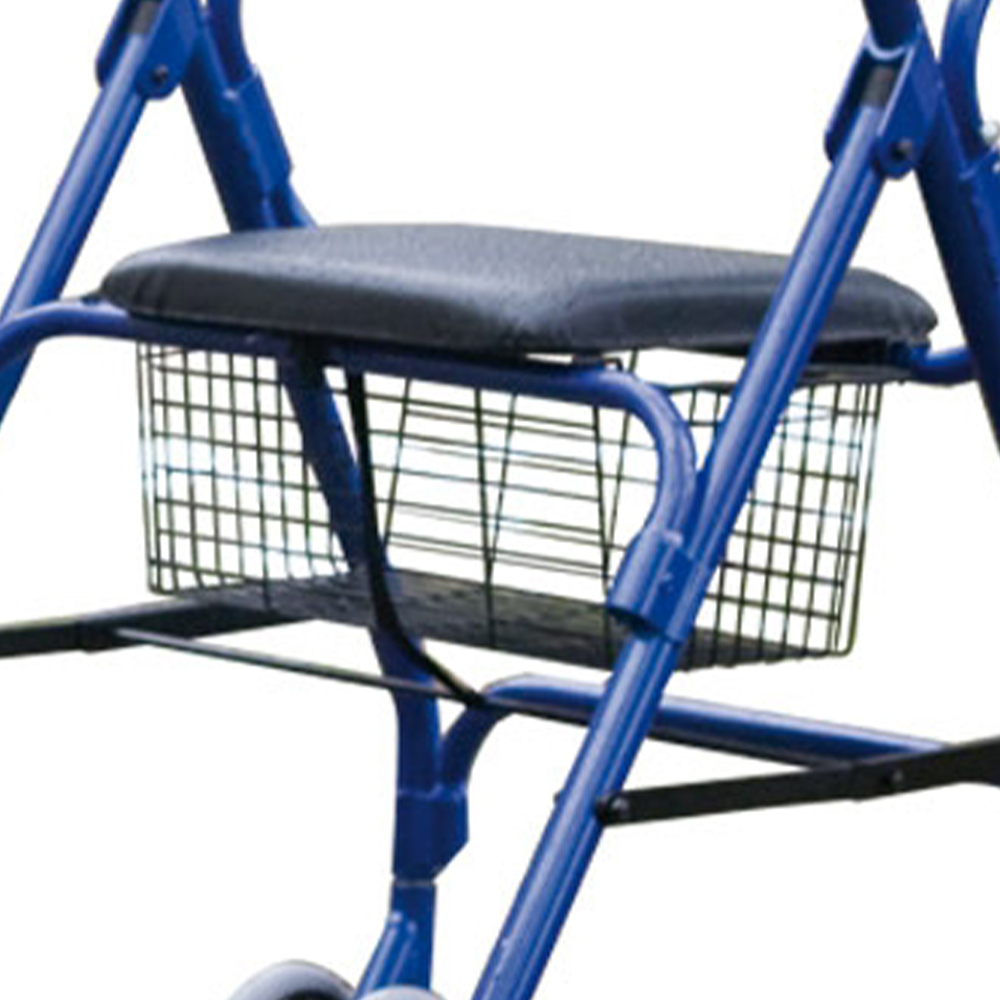 Rollator Walkers - Intermed Paris Folding Rollator Walker For The Elderly And Disabled With 4 Wheels