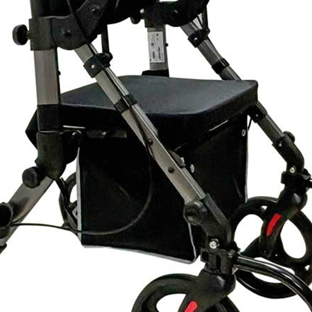 Rollator Walkers - Intermed Monaco Folding Rollator Walker With Footrest