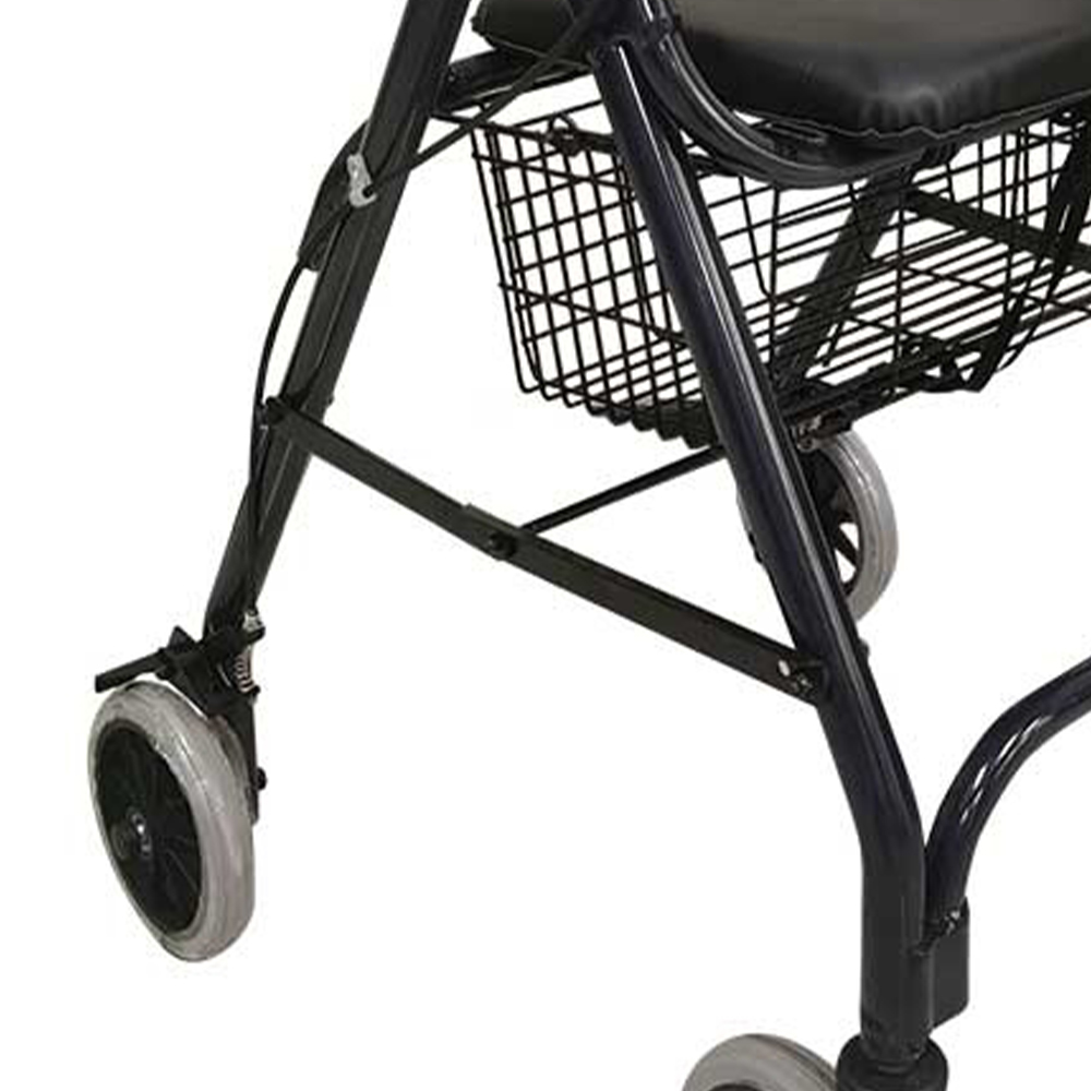 Rollator Walkers - Intermed Mini Montreal Folding Rollator Walker With Brakes