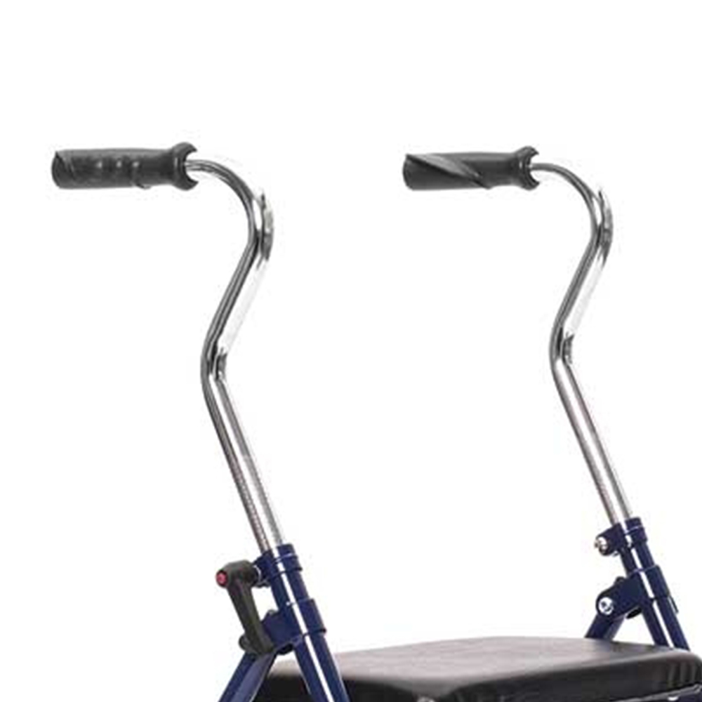 Rollator Walkers - Intermed London Folding Rollator Walker For The Elderly And Disabled With 2 Wheels