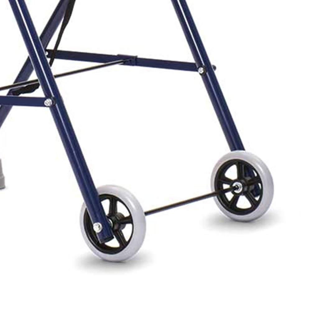 Rollator Walkers - Intermed London Folding Rollator Walker For The Elderly And Disabled With 2 Wheels
