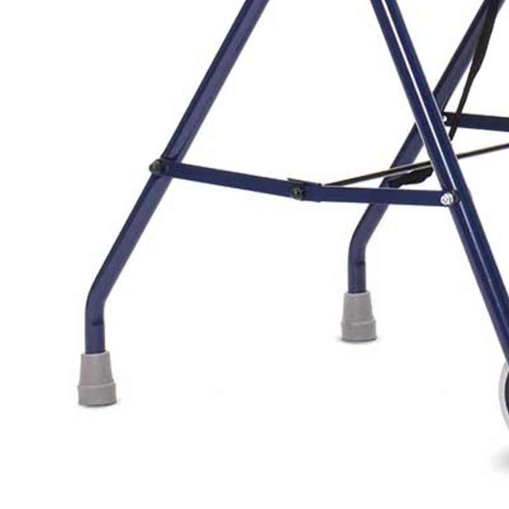 Rollator Walkers - Intermed London Folding Rollator Walker For The Elderly And Disabled With 2 Wheels