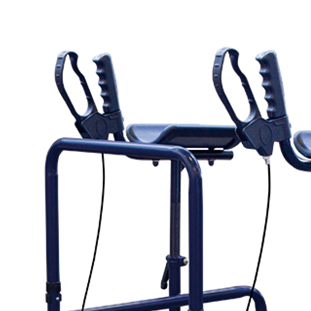 Rollator Walkers - Intermed Ad-66 Folding Rollator Walker With Brakes