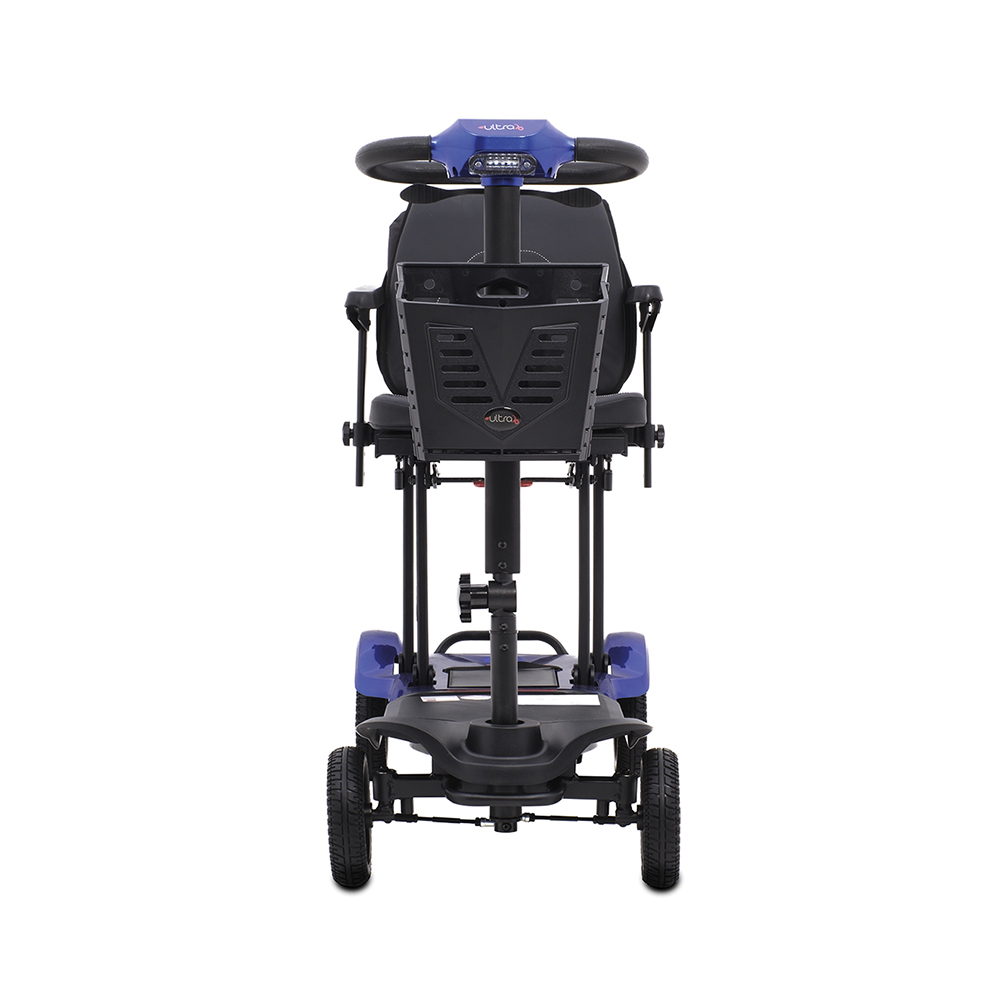 Scooters for the disabled - Intermed Ultra Blue Super Lightweight Electric 4 Wheel Scooter For The Elderly And Disabled