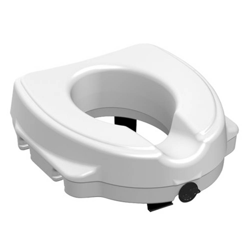 Risers for toilet bowls - Intermed Toilet Seat Lift With Central Screw And Height 12.5cm