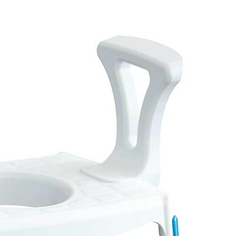 Toilet and shower chairs - Intermed Comfortable Shower And Toilet Stool With Armrests For The Disabled And Elderly
