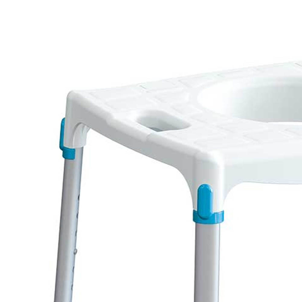 Toilet and shower chairs - Intermed Comfortable Shower And Toilet Stool With Handles For The Disabled And Elderly