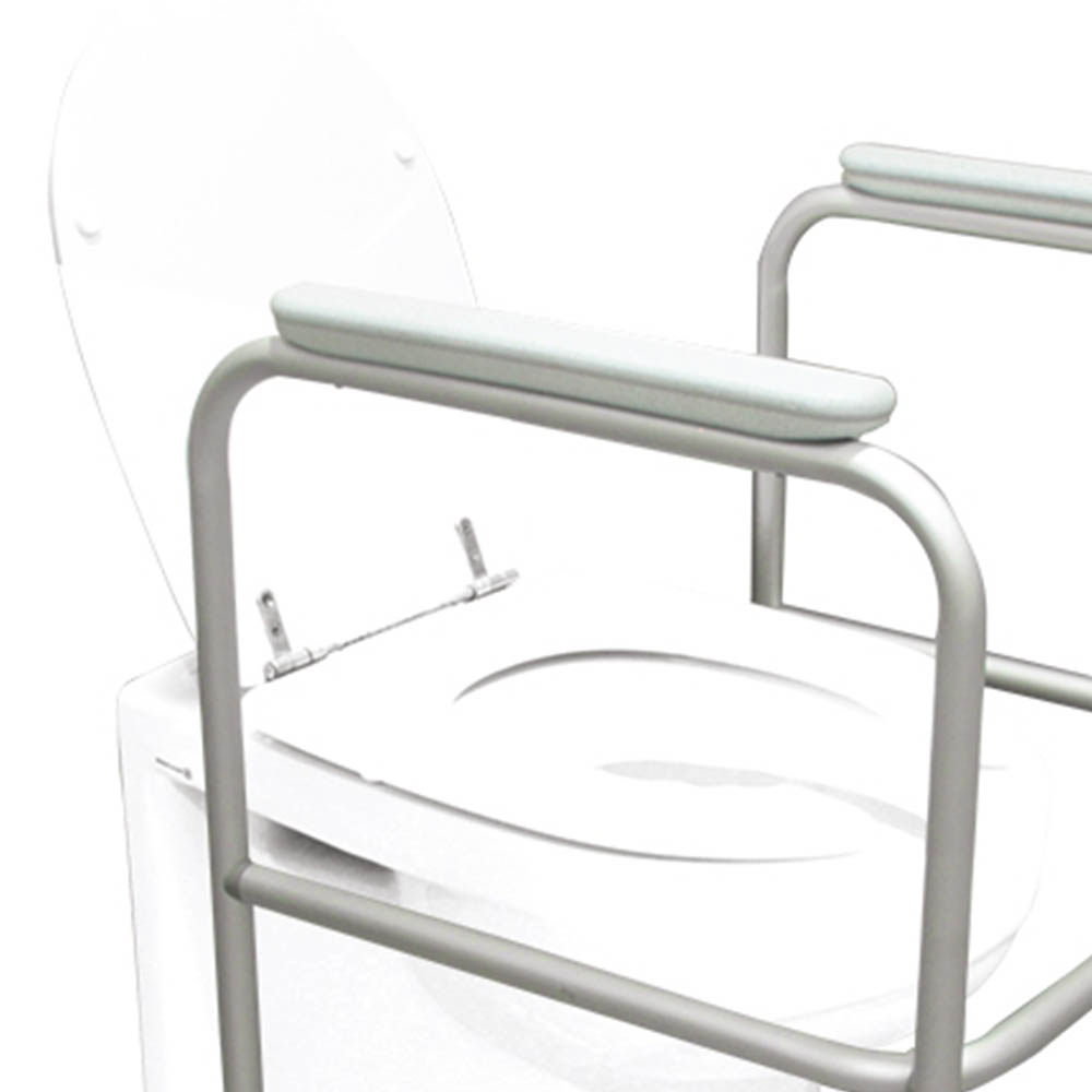 Toilet and shower chairs - Intermed Removable And Height-adjustable Toilet Stabilizing Frame