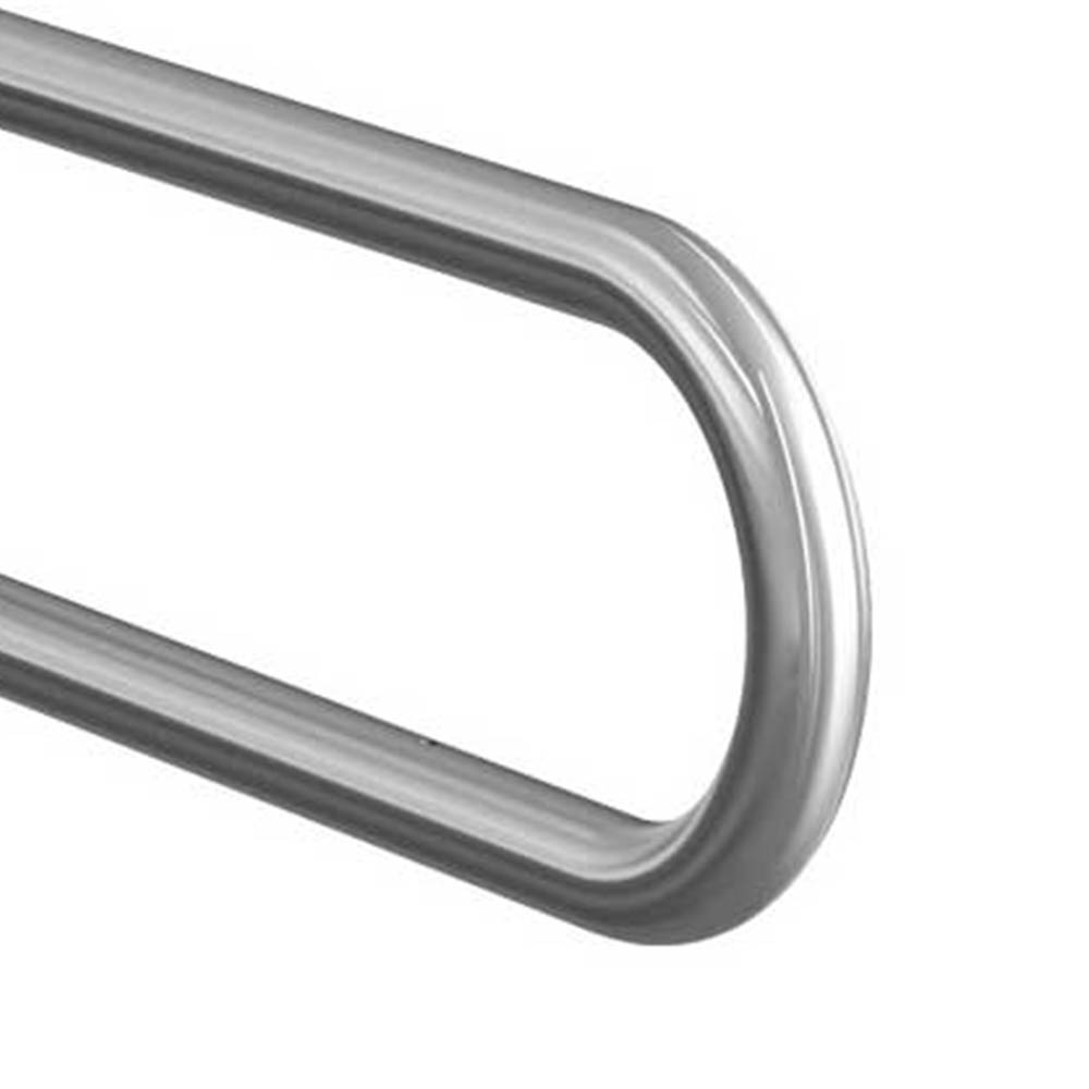 Grab bars for bathroom - Intermed Lux Folding Handle For Bathroom And Toilet In Brushed Steel