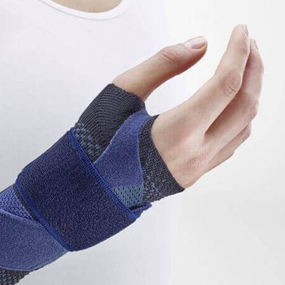 Wrist Braces - Bauerfeind Manutrain Black Right Wrist Brace For Tendonitis