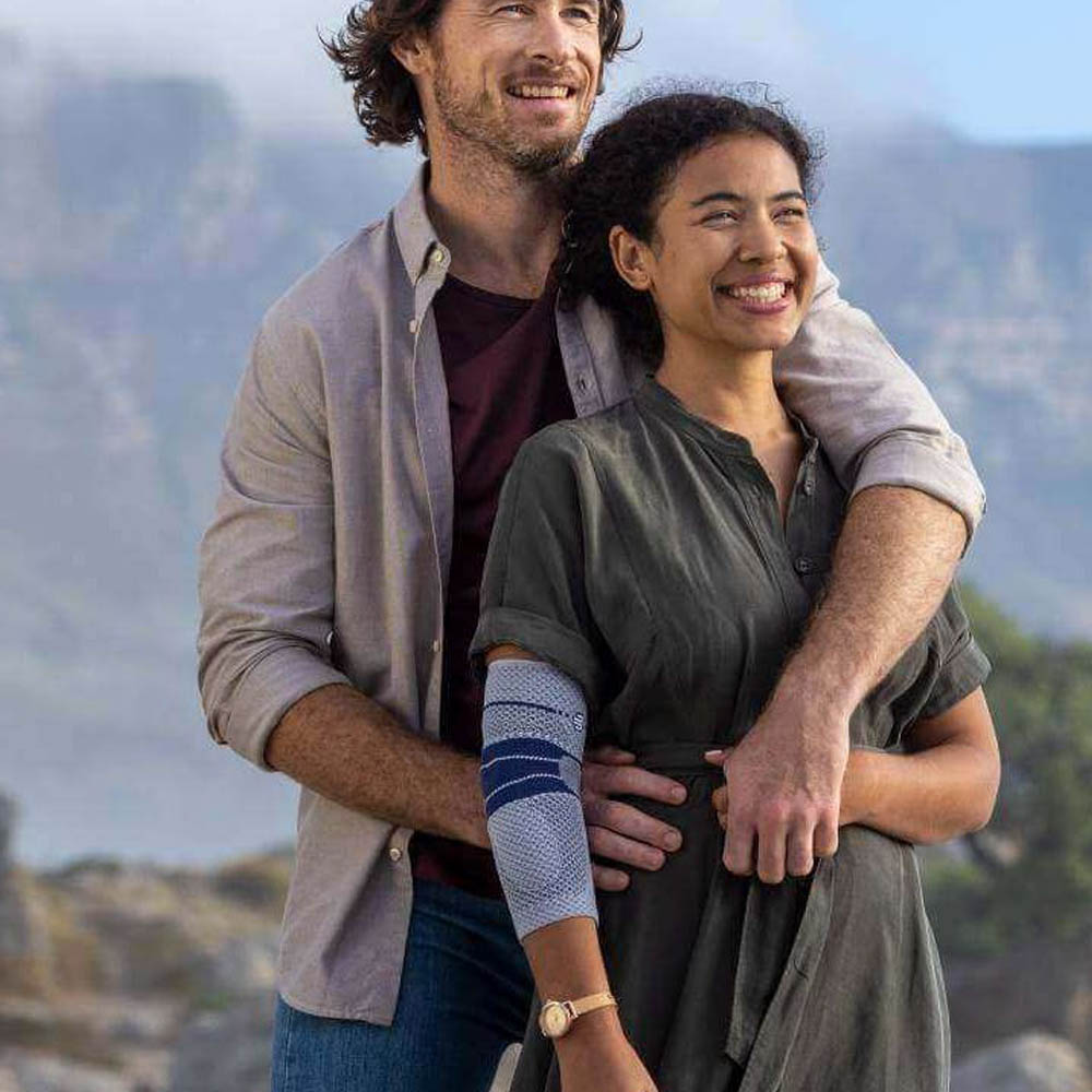 Elbow braces - Bauerfeind Epitrain Black Brace For Epicondylitis And Elbow Inflammation