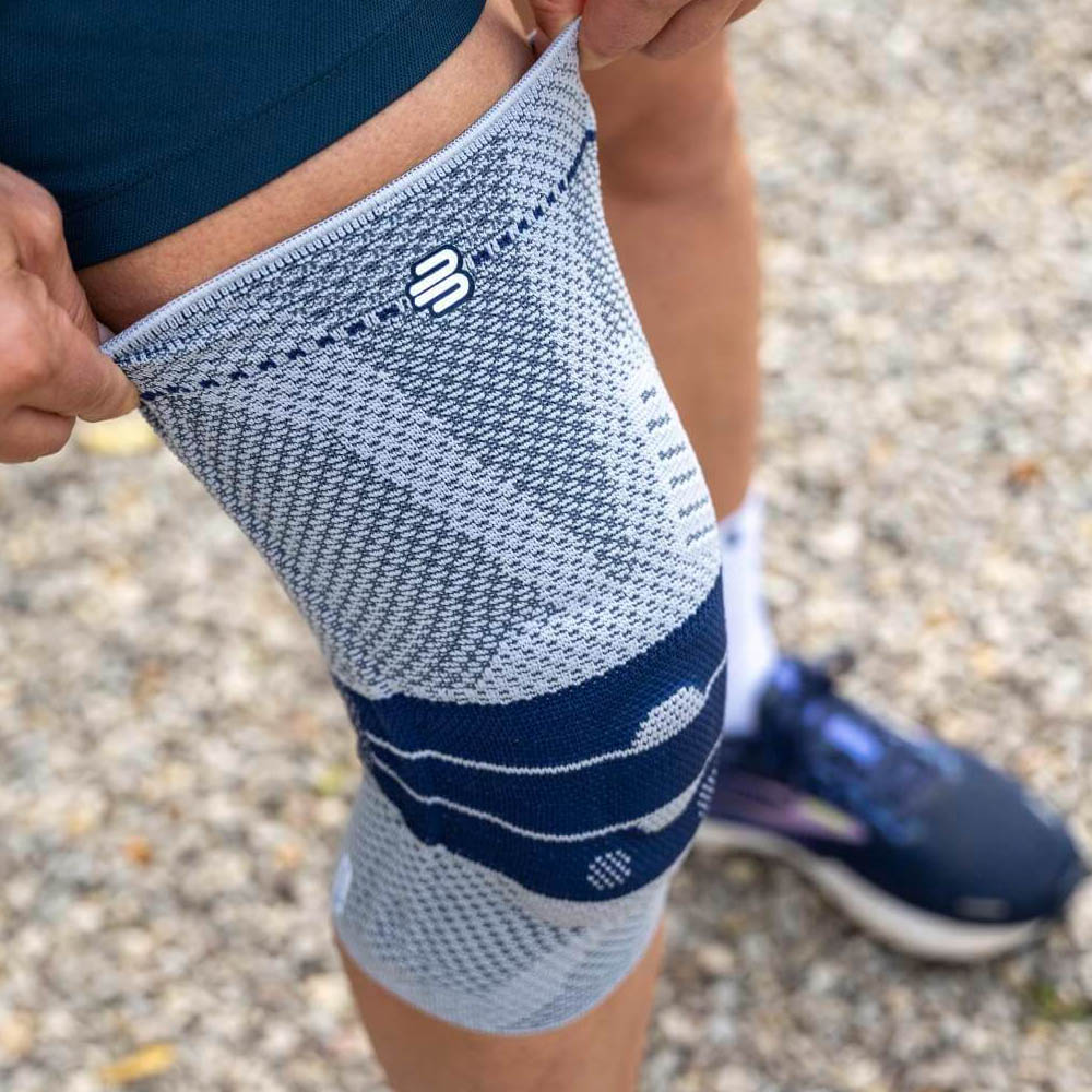 Knee braces - Bauerfeind Knee Brace Genutrain A3 Beige Right Knee Brace For Gonarthrosis