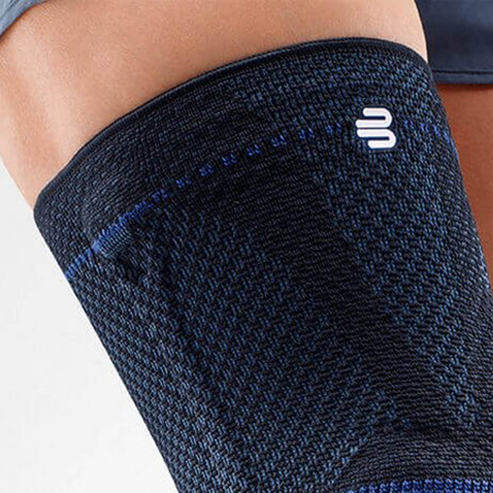 Knee braces - Bauerfeind Genutrain A3 Black Left Knee Brace For Gonarthrosis