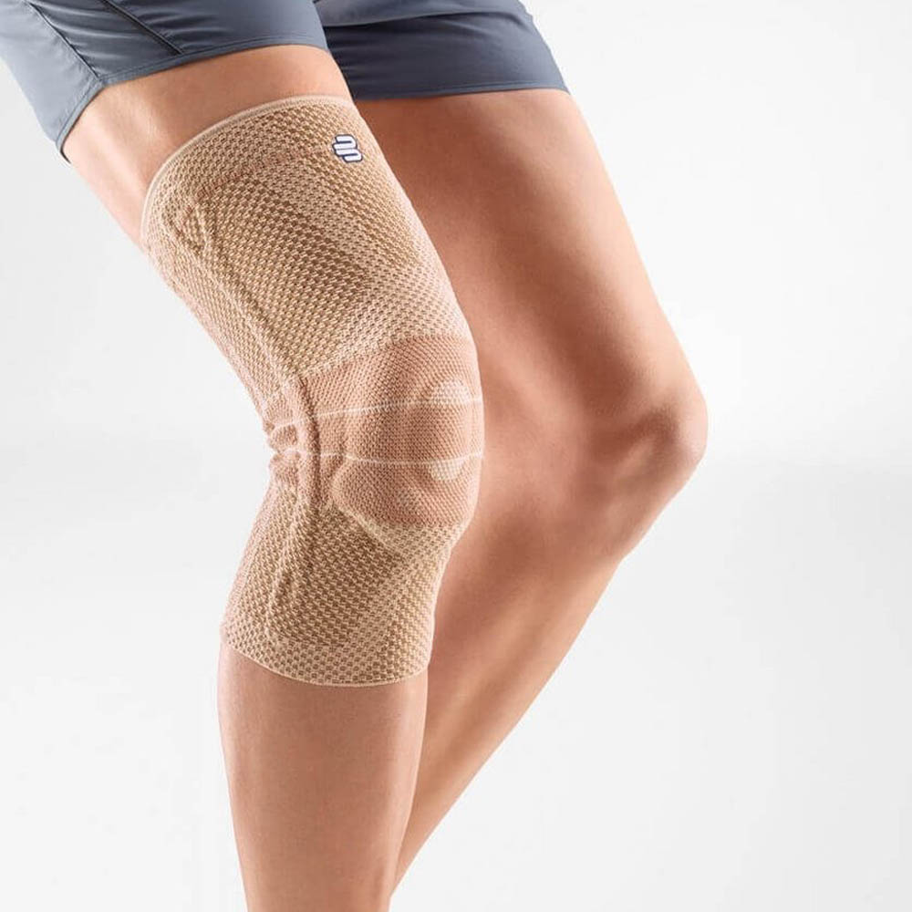 Knee braces - Bauerfeind Genutrain Beige Knee Brace For Relief And Stabilization