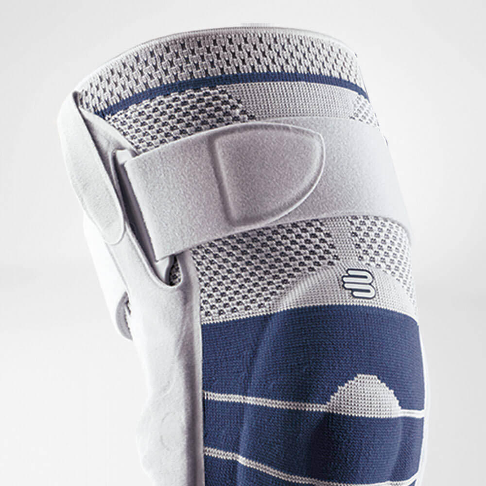 Knee braces - Bauerfeind Genutrain S Titan Left Knee Brace With Lateral Stabilizing Stays