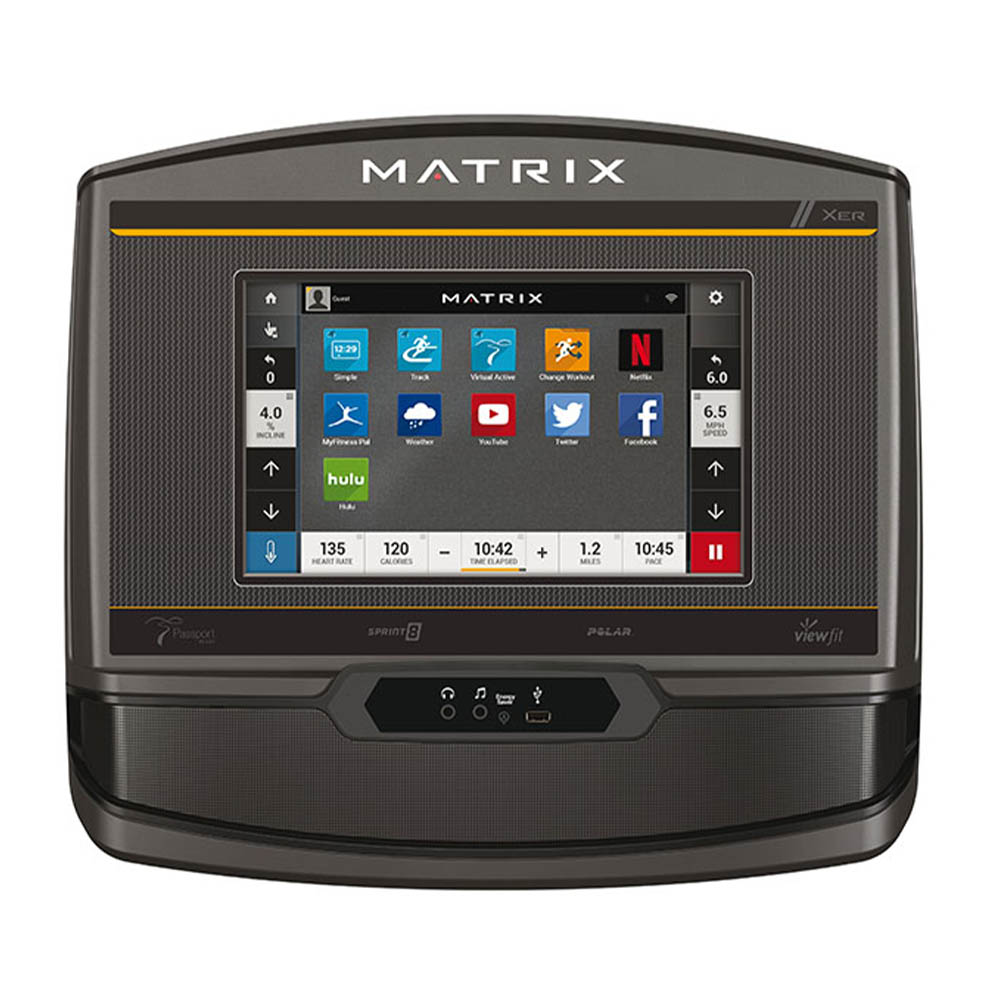 Tapis Roulant - Matrix Tf30 Electric Treadmill With Cushions And Xer Console