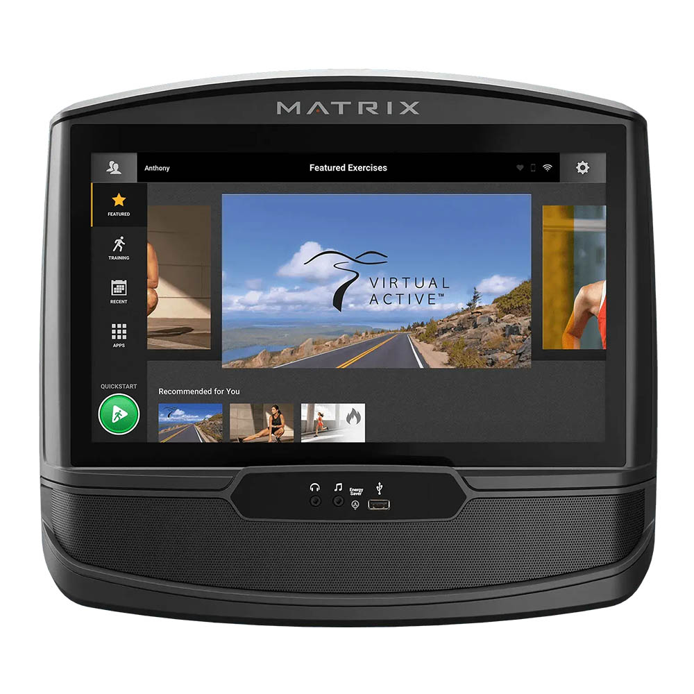 Tapis Roulant - Matrix Tapis Roulant Elettrico Tf50 Ammortizzato E Console Xir