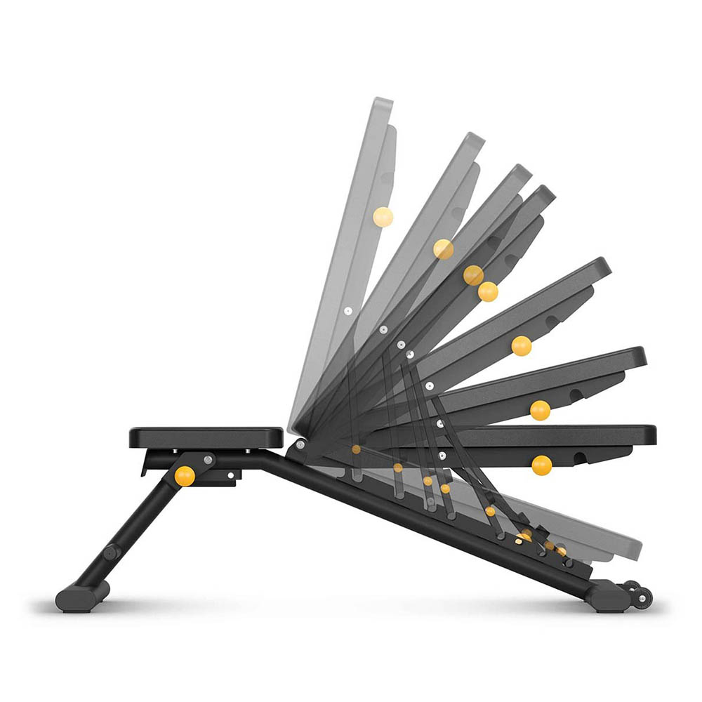 Gymnastic Benches - Horizon Fitness Hbn30 Adjustable Folding Gym Bench