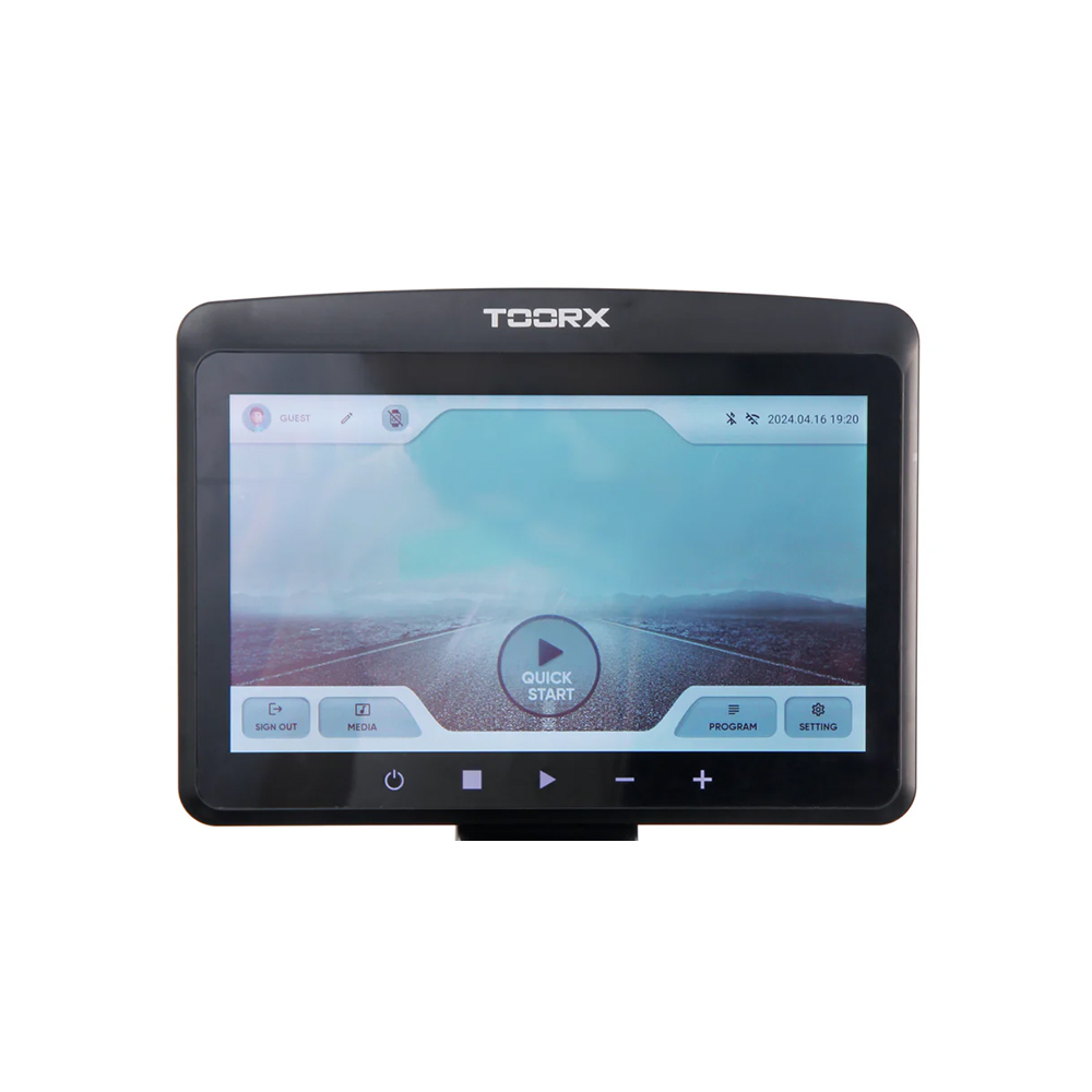 Tapis Roulant - Toorx Mirage C90 Tft Hrc Space-saving Electric Incline Treadmill