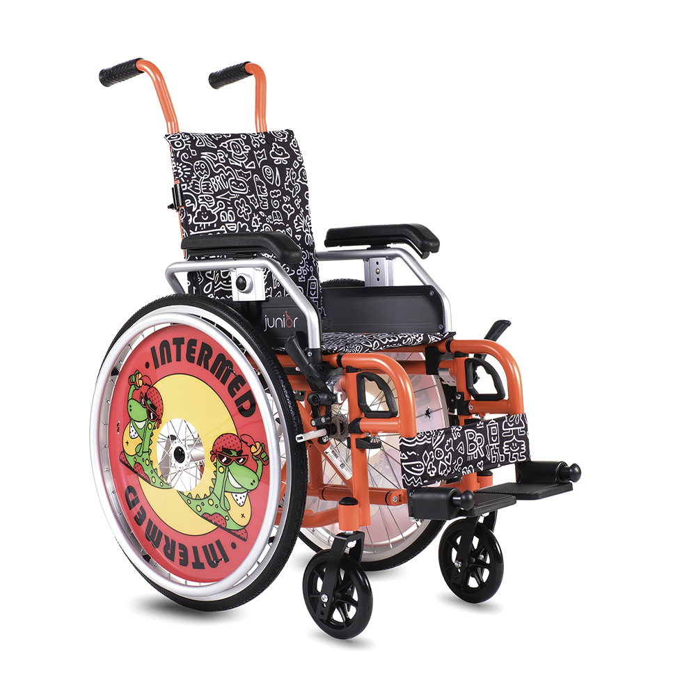 Wheelchairs for the disabled - Intermed Reha Junior Ara Folding Self-propelled Wheelchair For The Disabled