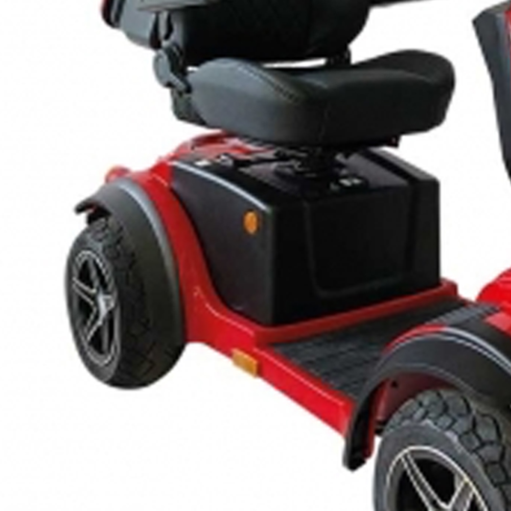 Scooters for the disabled - Intermed Electric 4-wheel Racer Scooter For The Elderly With Basket