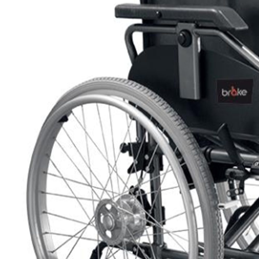 Wheelchairs for the disabled - Intermed Brake 2 Folding Wheelchair With Drum Brakes