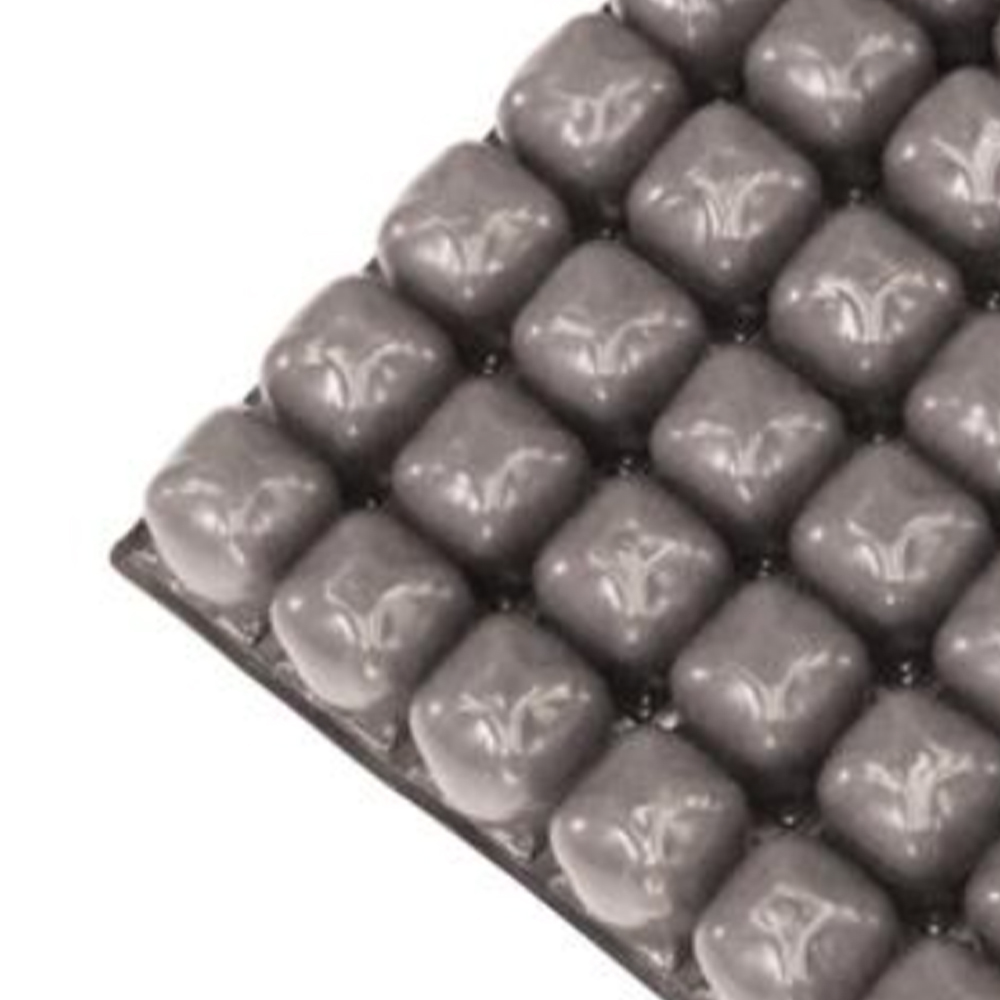 Anti-decubitus cushions - Intermed Anti-decubitus Cushion With Air Bubbles, 10 Cm High, Made Of Rubber And Pvc With 1 Valve