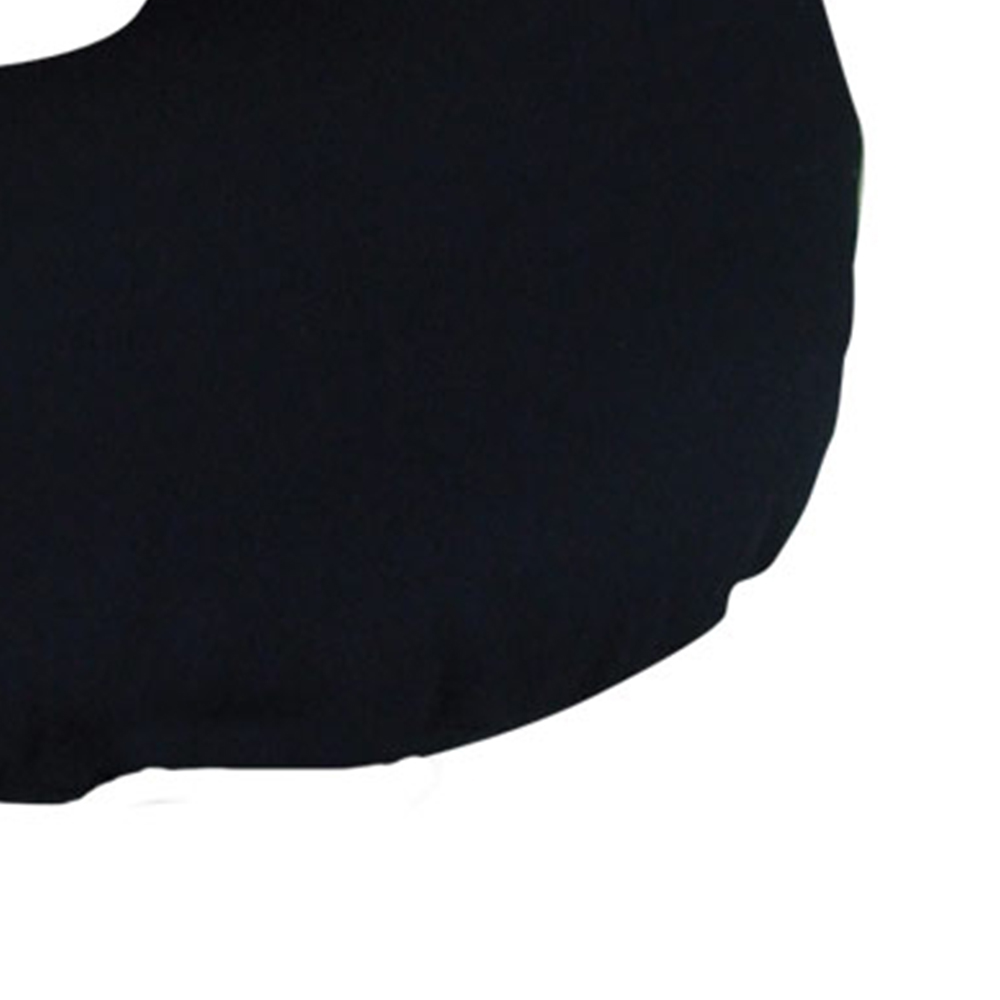 Anti-decubitus cushions - Intermed Easy Donut Pillow In Black Silicone Hollow Fiber