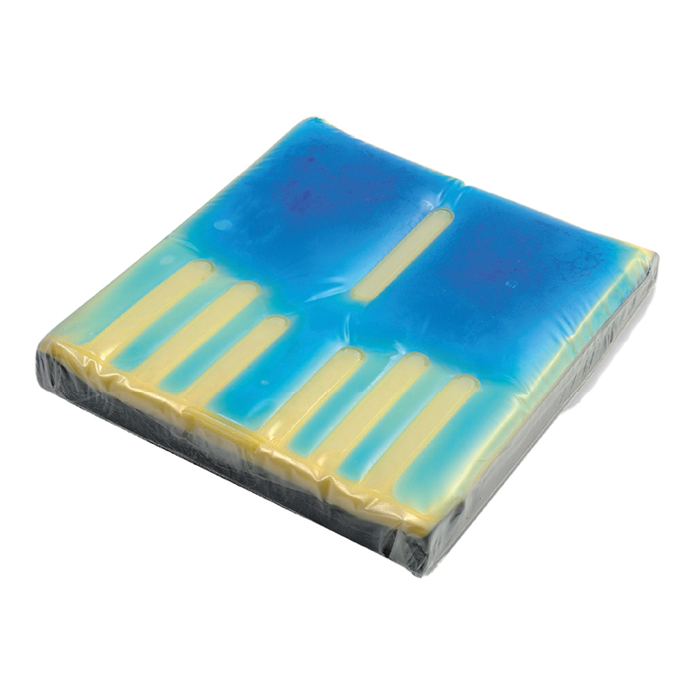 Anti-decubitus cushions - Intermed Anti-decubitus Cushion With Preformed Base And Self-modeling Fluid Silicone