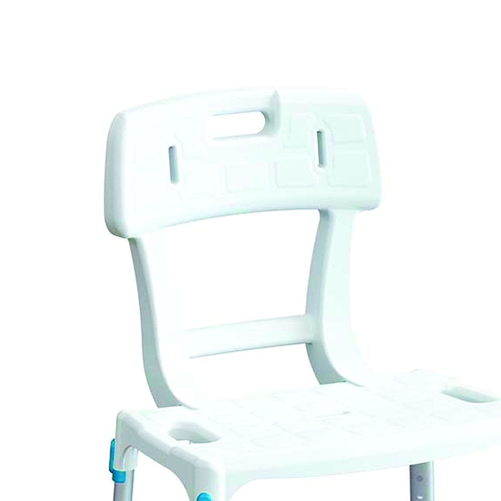 Bath and shower chairs - Intermed Lux Shower Chair With Backrest And Handles For Disabled People