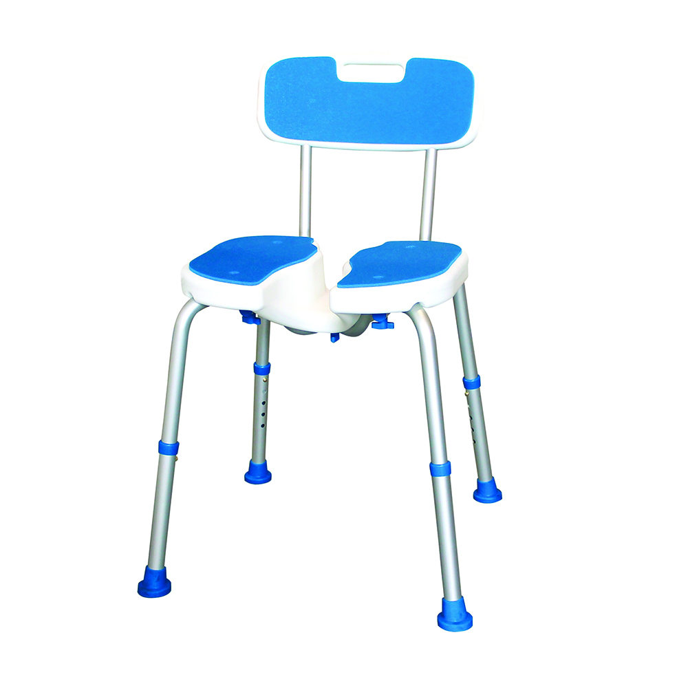 Bath and shower chairs - Intermed Height-adjustable Aluminum Shower Chair