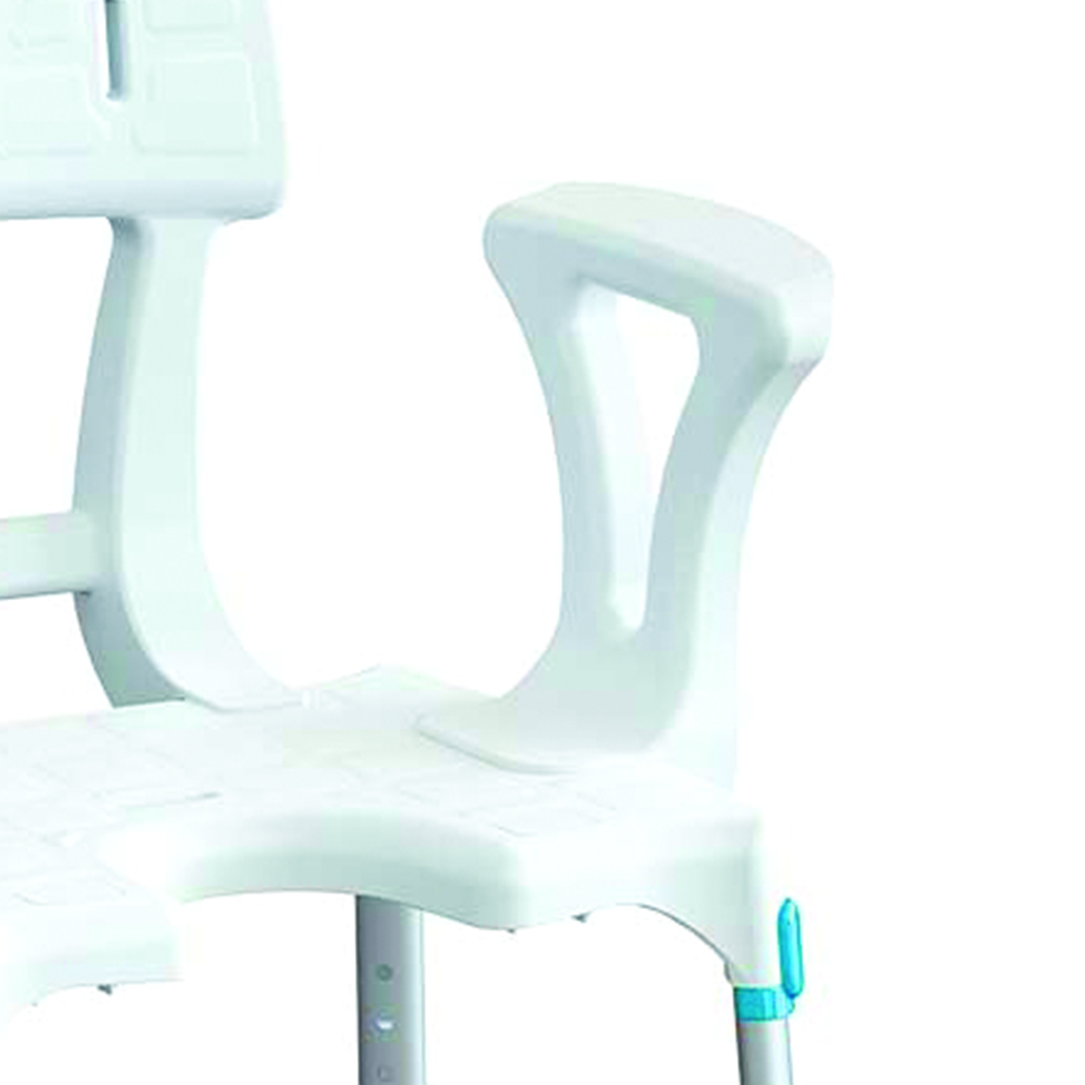 Bath and shower chairs - Intermed Shower Chair With Armrests For The Disabled And Elderly