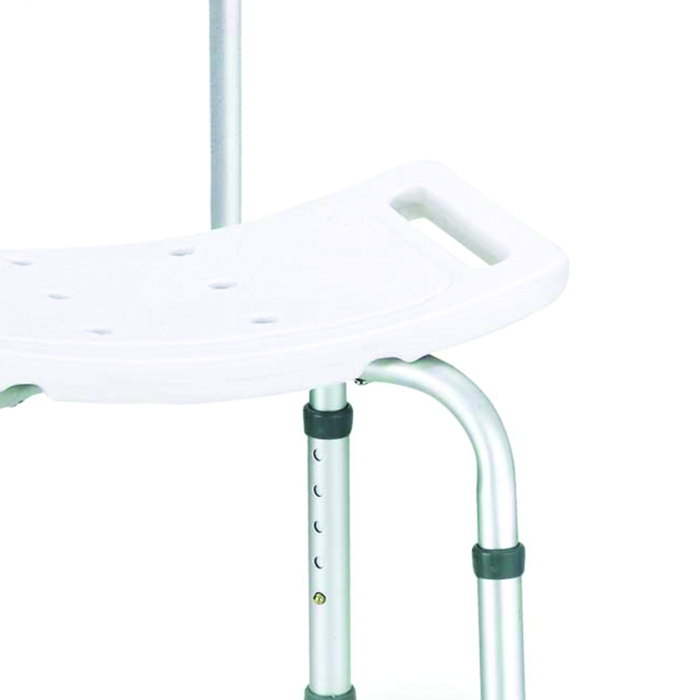 Bath and shower chairs - Intermed Shower Chair With Aluminum Backrest