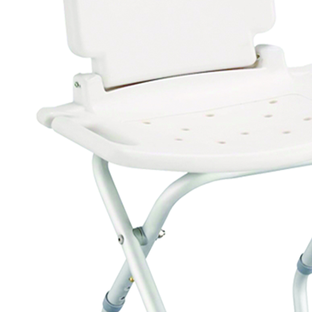 Bath and shower chairs - Intermed Folding Aluminum Shower Chair For The Disabled And Elderly