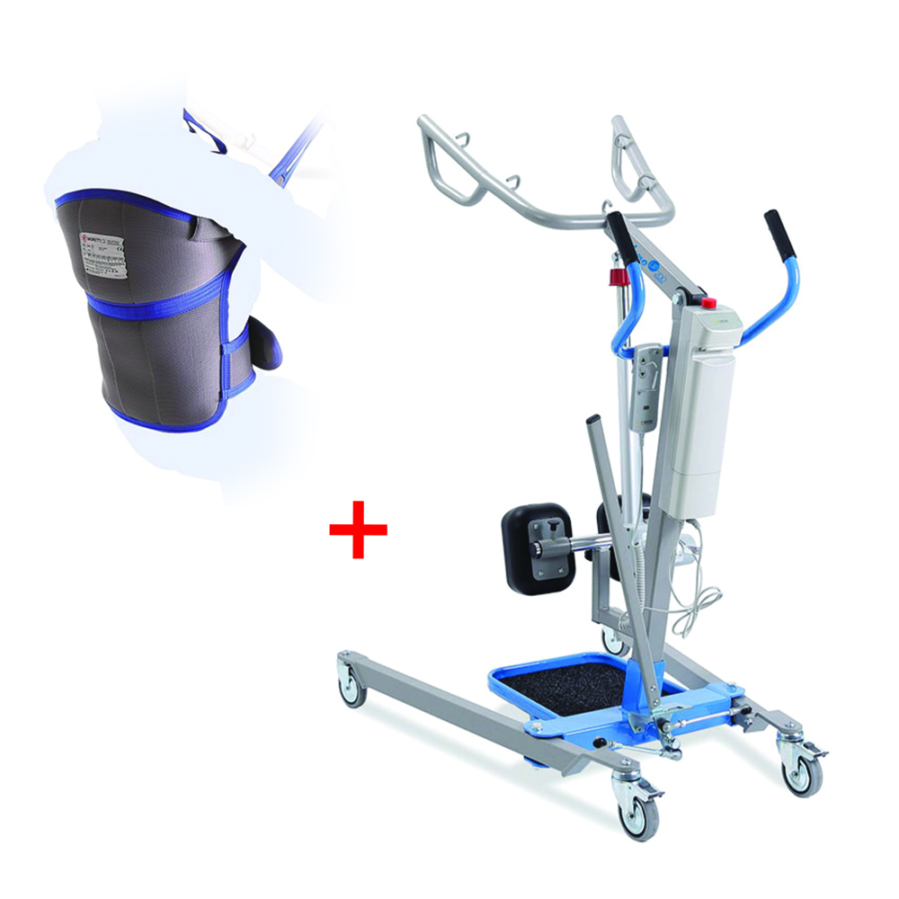 Lifters and verticalizers - Mopedia Muevo Up P Electric Patient Lift For Disabled People + Harness