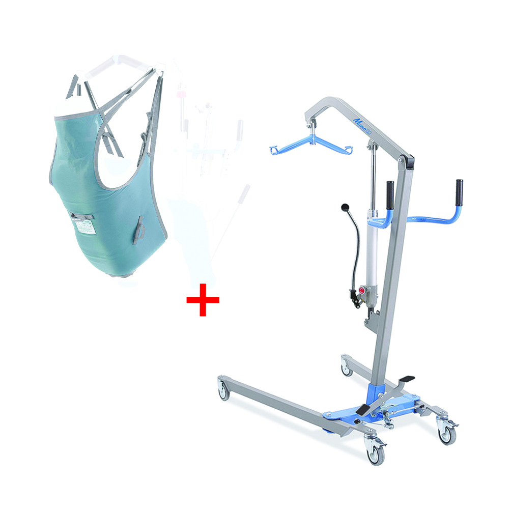 Lifters and verticalizers - Mopedia Hydraulic Lift For Disabled People Muevo P + Harness Capacity 150kg