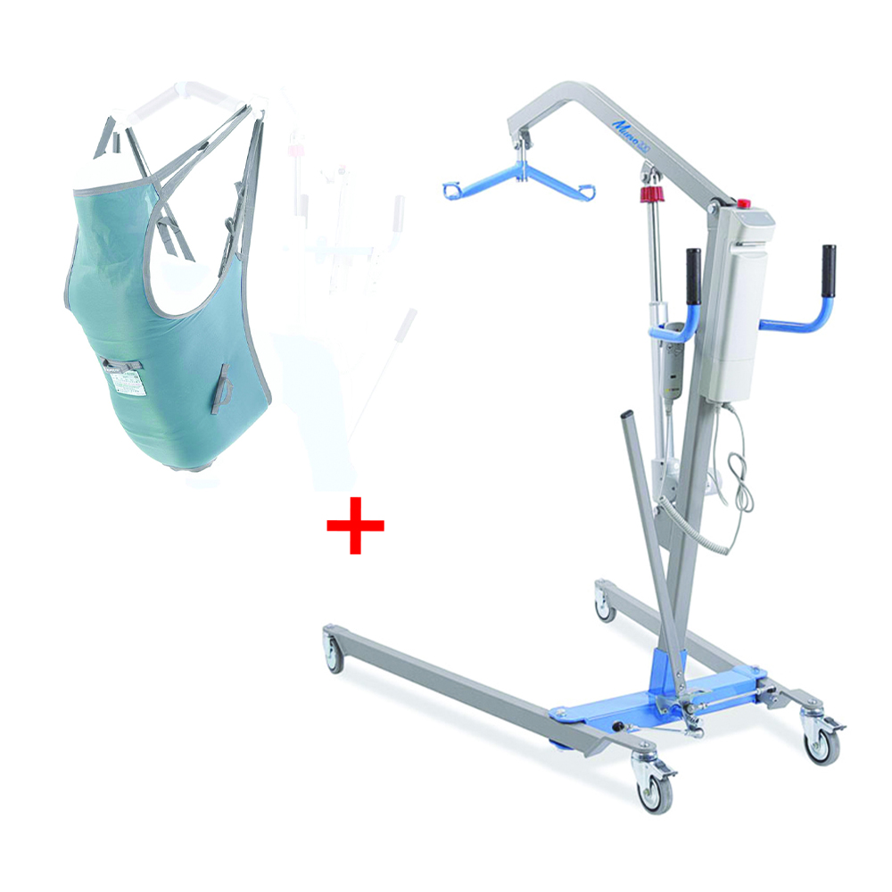 Lifters and verticalizers - Mopedia Muevo L 200kg Electric Patient Lift + Harness